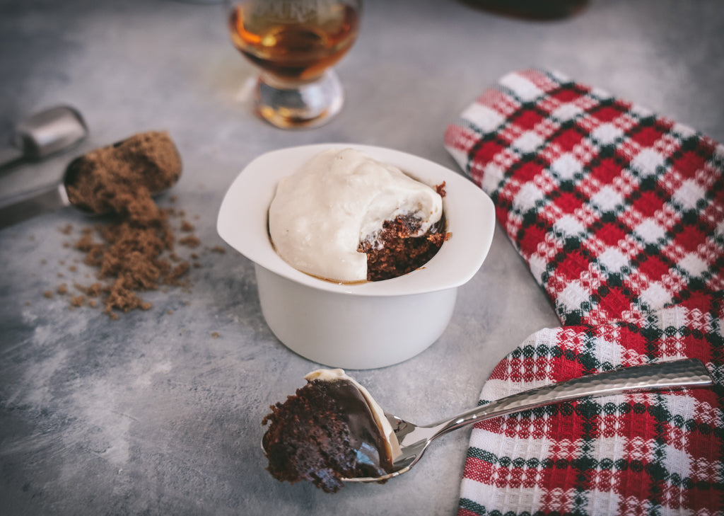 Sticky Toffee Pudding With Bourbon Sauce