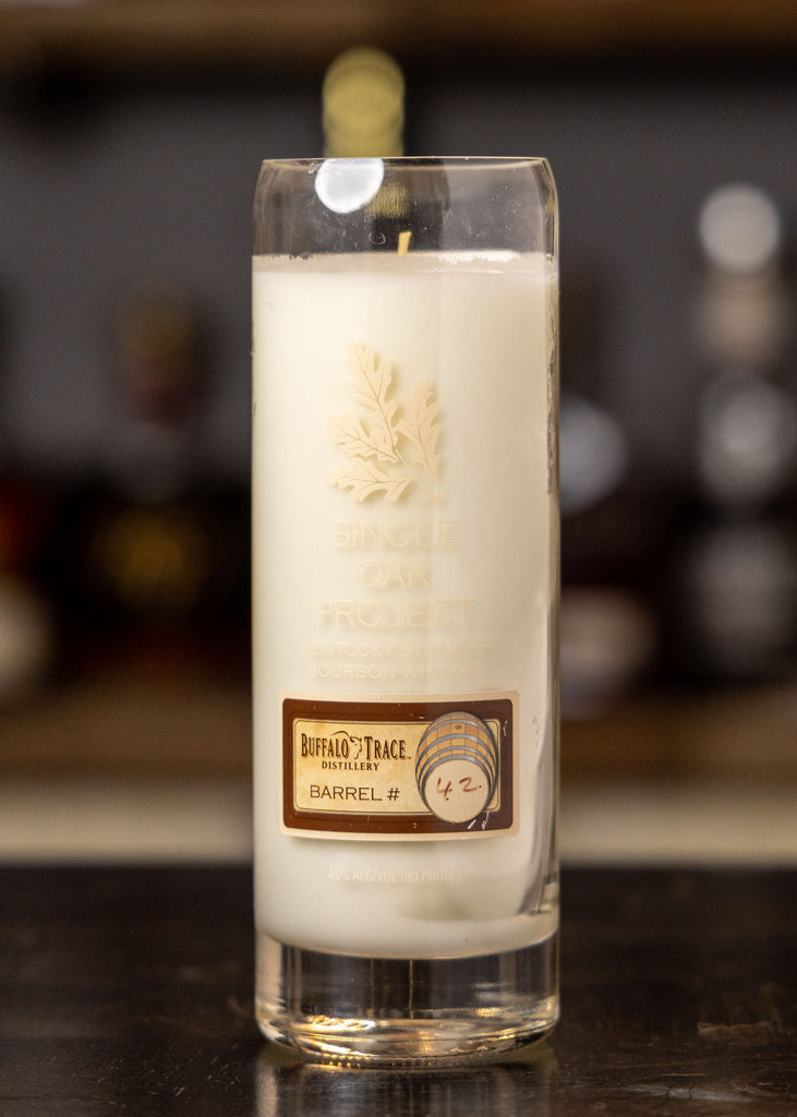 Buffalo Trace Single Oak Project 375ml Bottle Candle