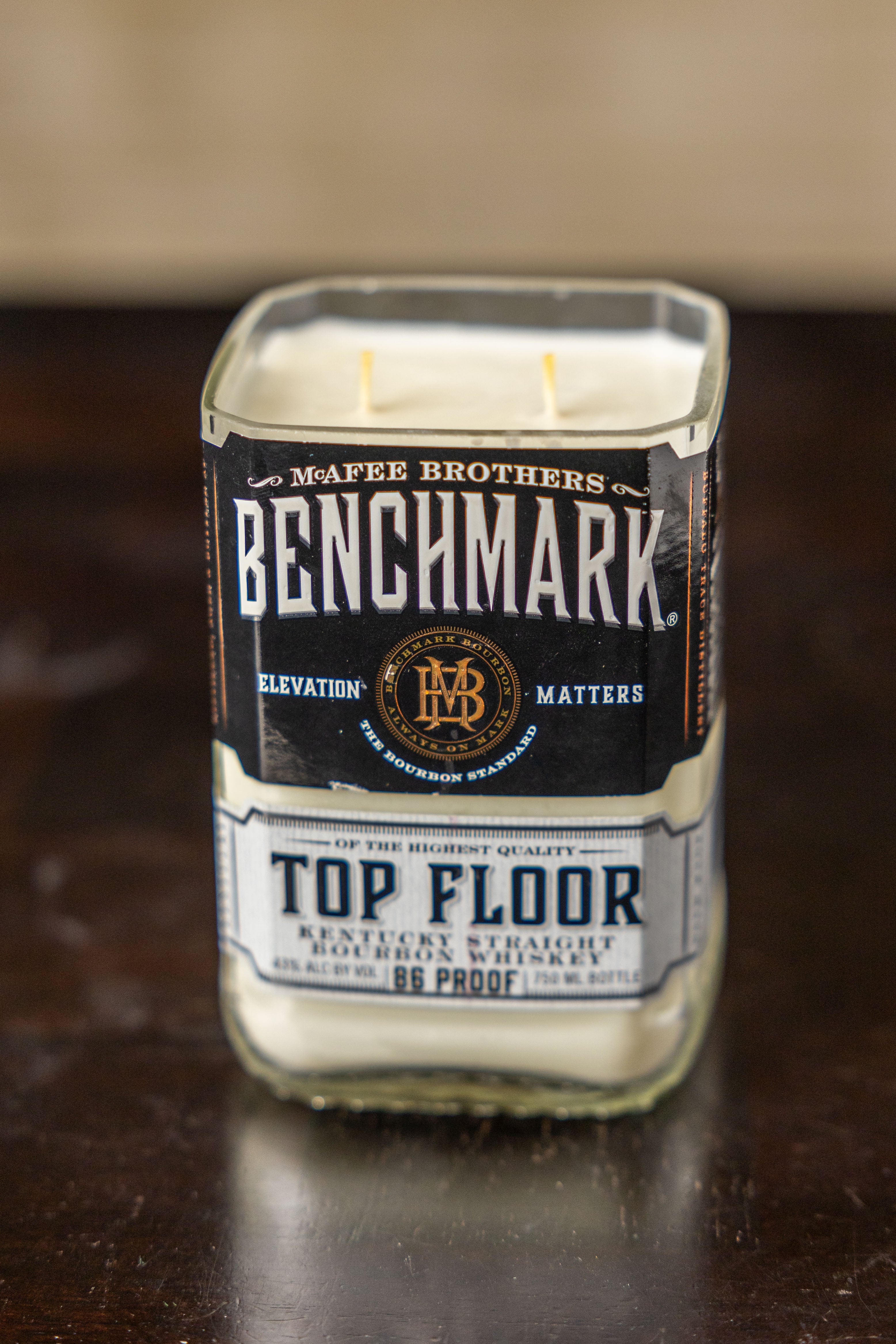 Benchmark Top Floor Bottle Candle