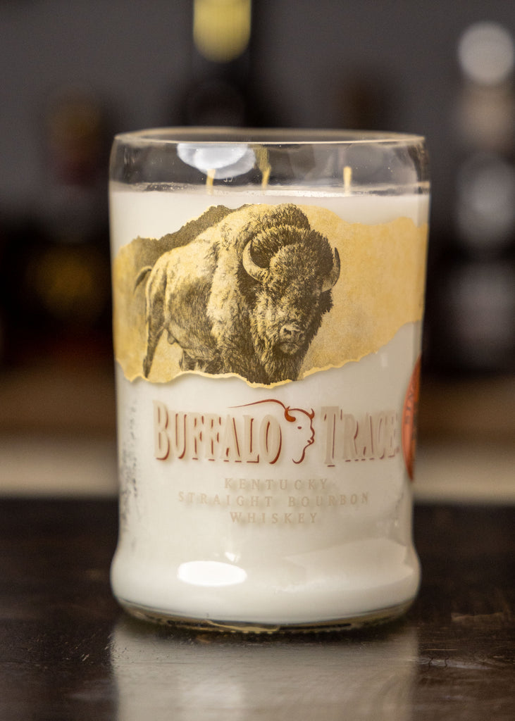 Buffalo Trace Bottle Candle