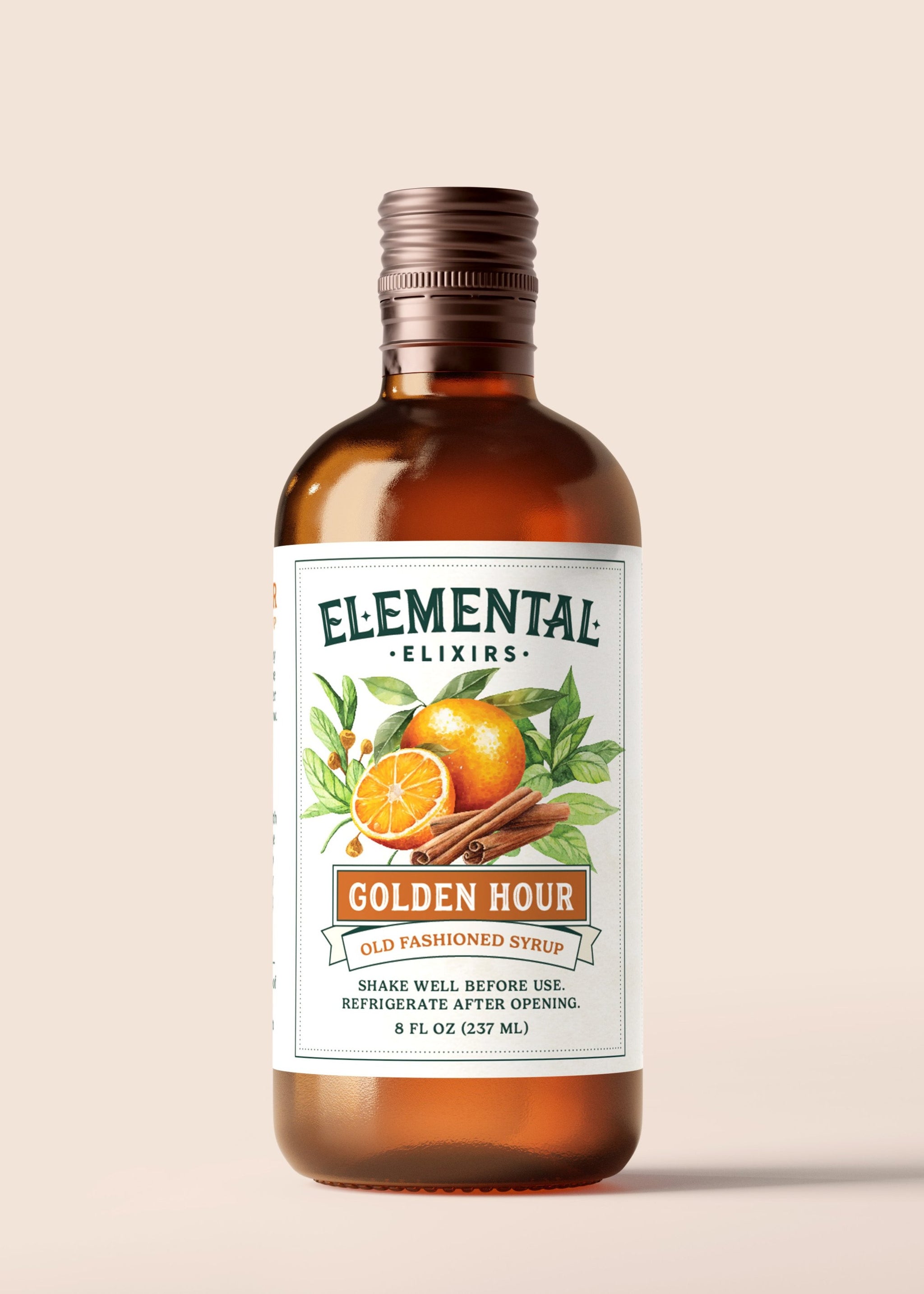 Elemental Elixirs - Golden Hour Simple Syrup – Whiskey Ambitions