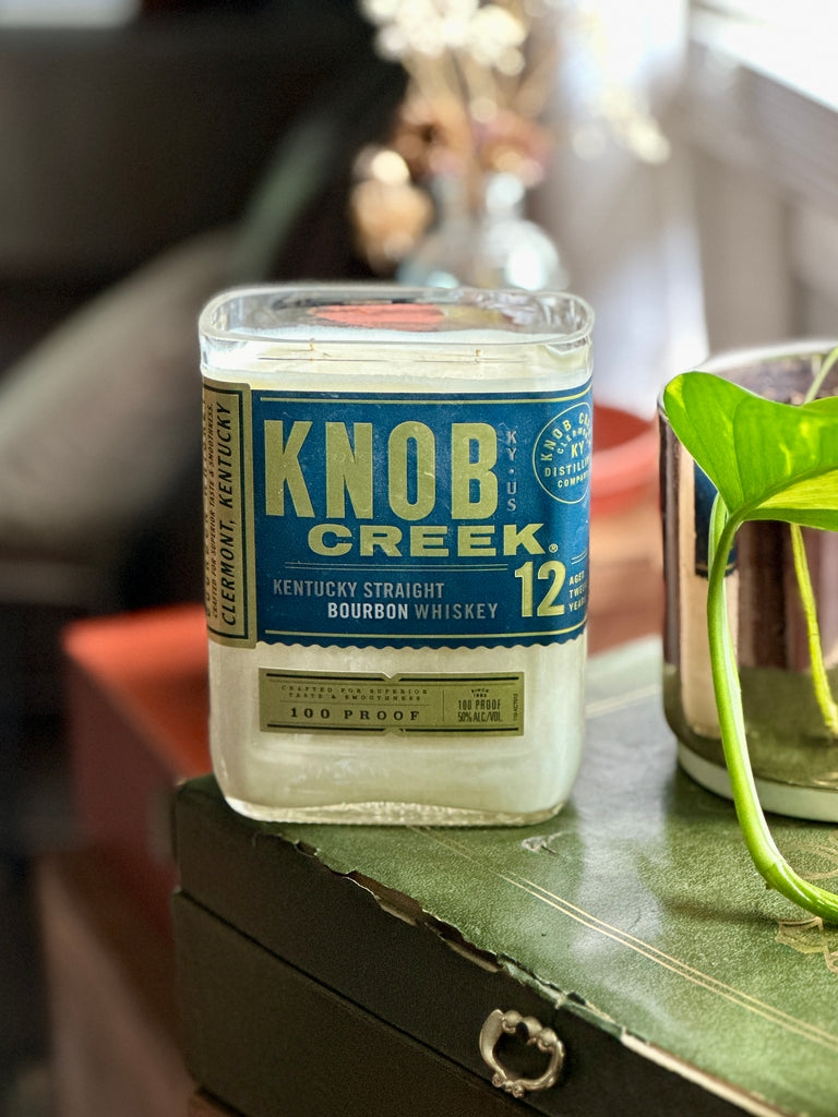 Knob Creek 12 Year Bourbon Candle - Angel's Share Scent