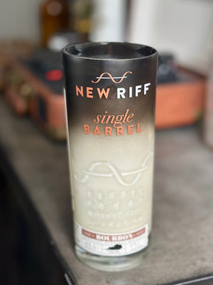 New Riff Single Barrel Candle - Rickhouse Scent