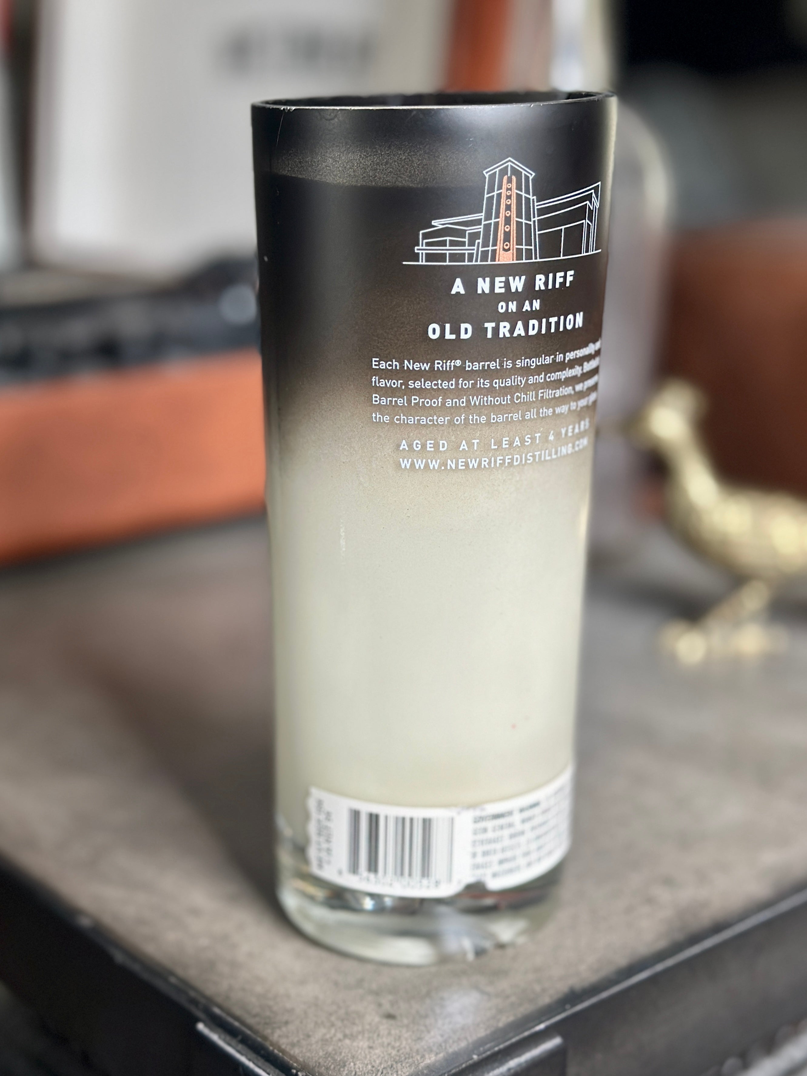 Candle Riff New Riff Single Barrel Candle - Rickhouse Scent – Whiskey Ambitions