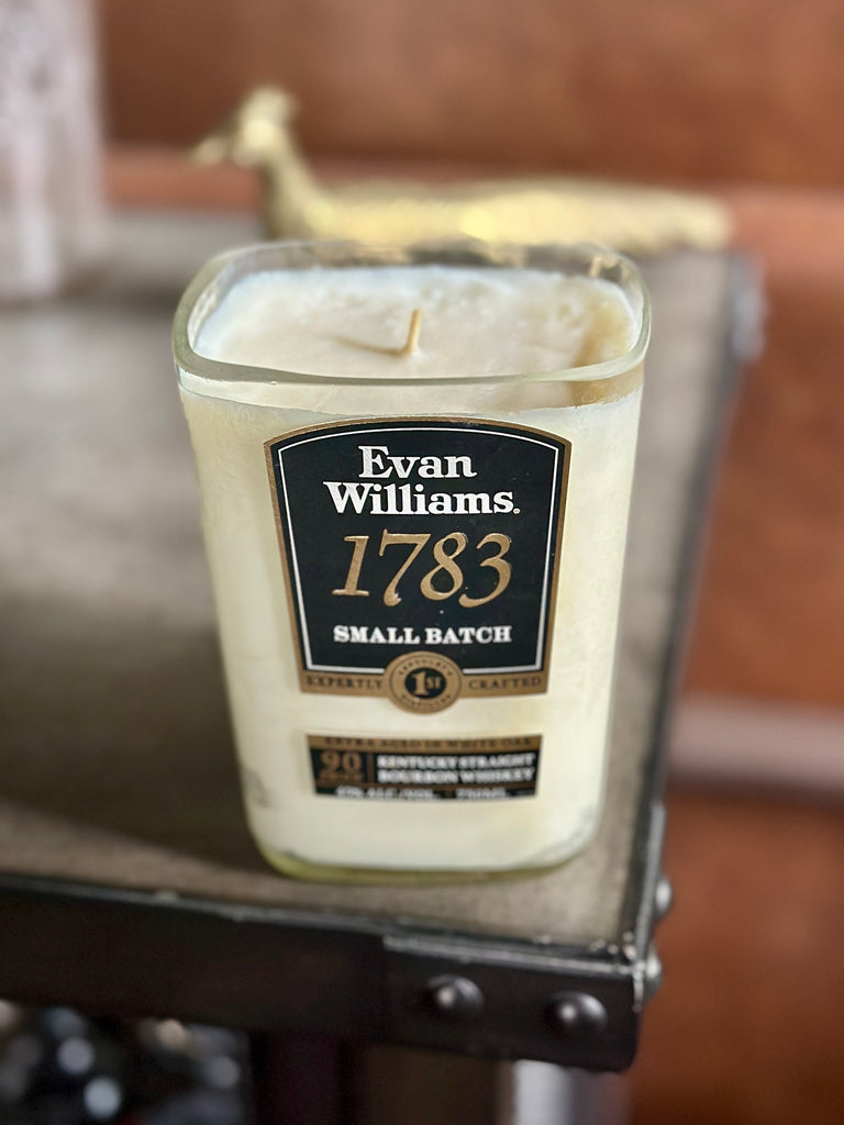 Evan Williams 1783 Bourbon Candle - Fall Scent