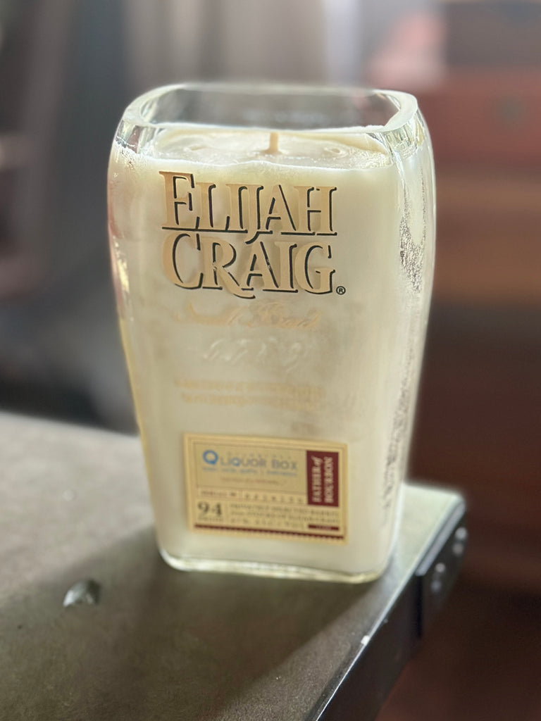 Elijah Craig Single Barrel Bourbon Candle - Fall Scent