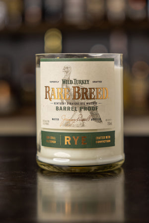 Rare Breed Rye Bottle Candle