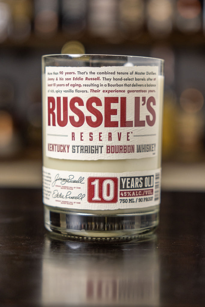 Russell's Reserve 10 Year Bottle Candle