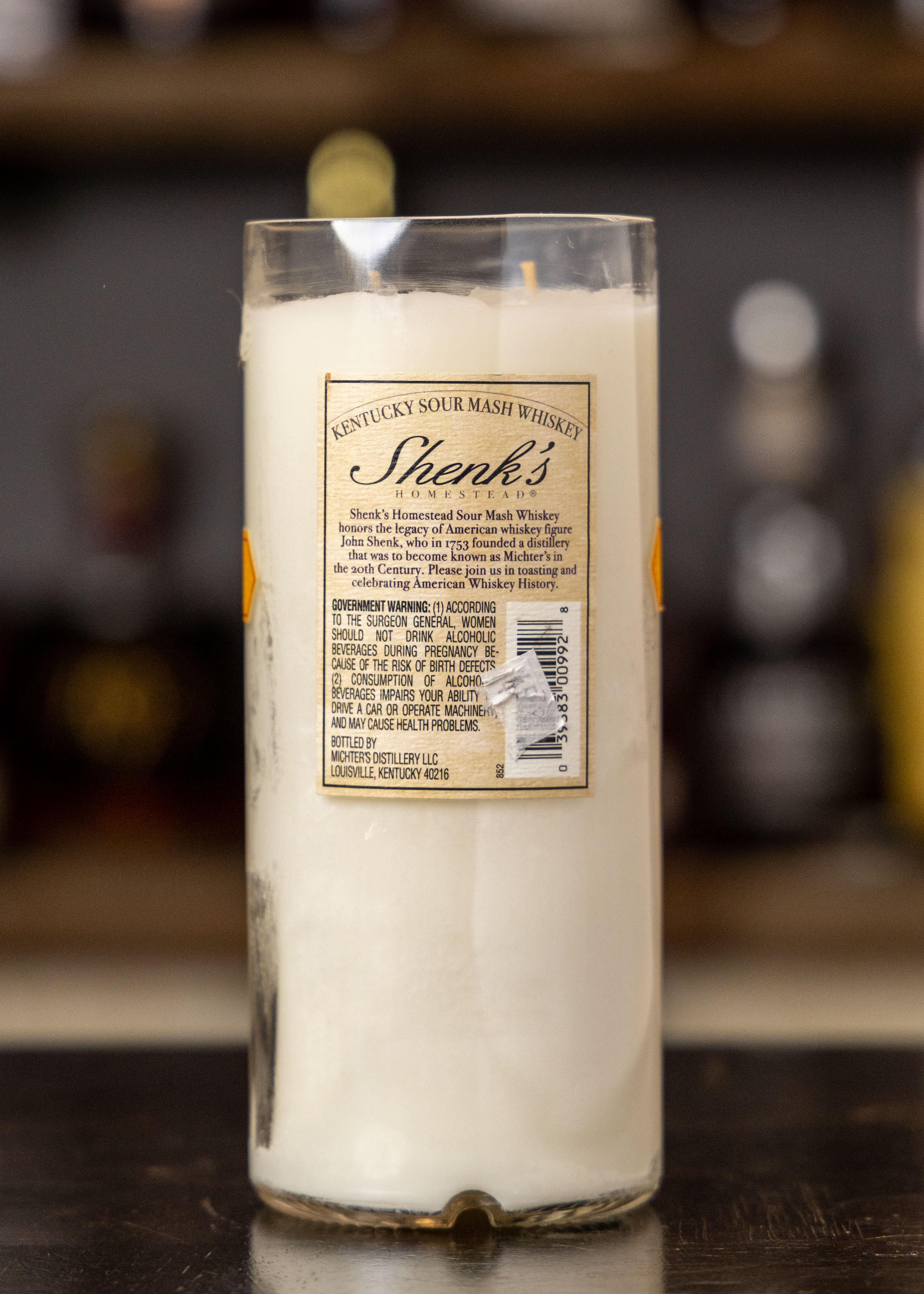 Shenk's Bottle Candle