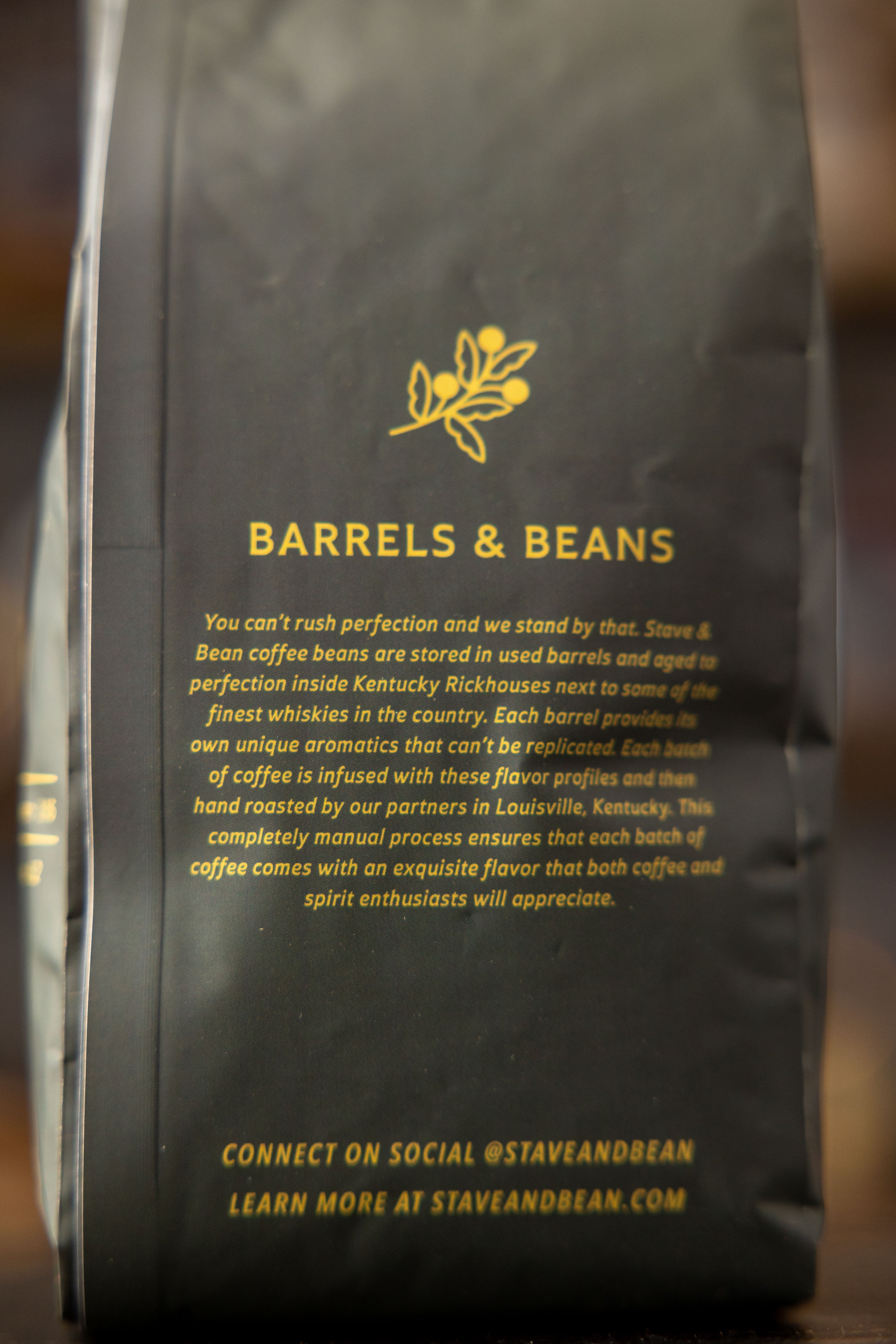 Barrel Aged Coffee - Exclusive Collaboration with Stave & Bean