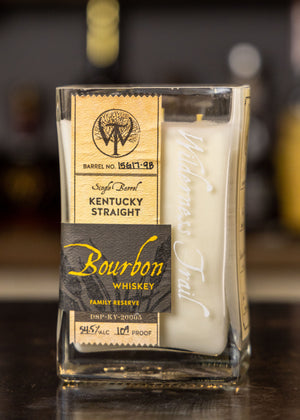 Wilderness Trail Bourbon Bottle Candle