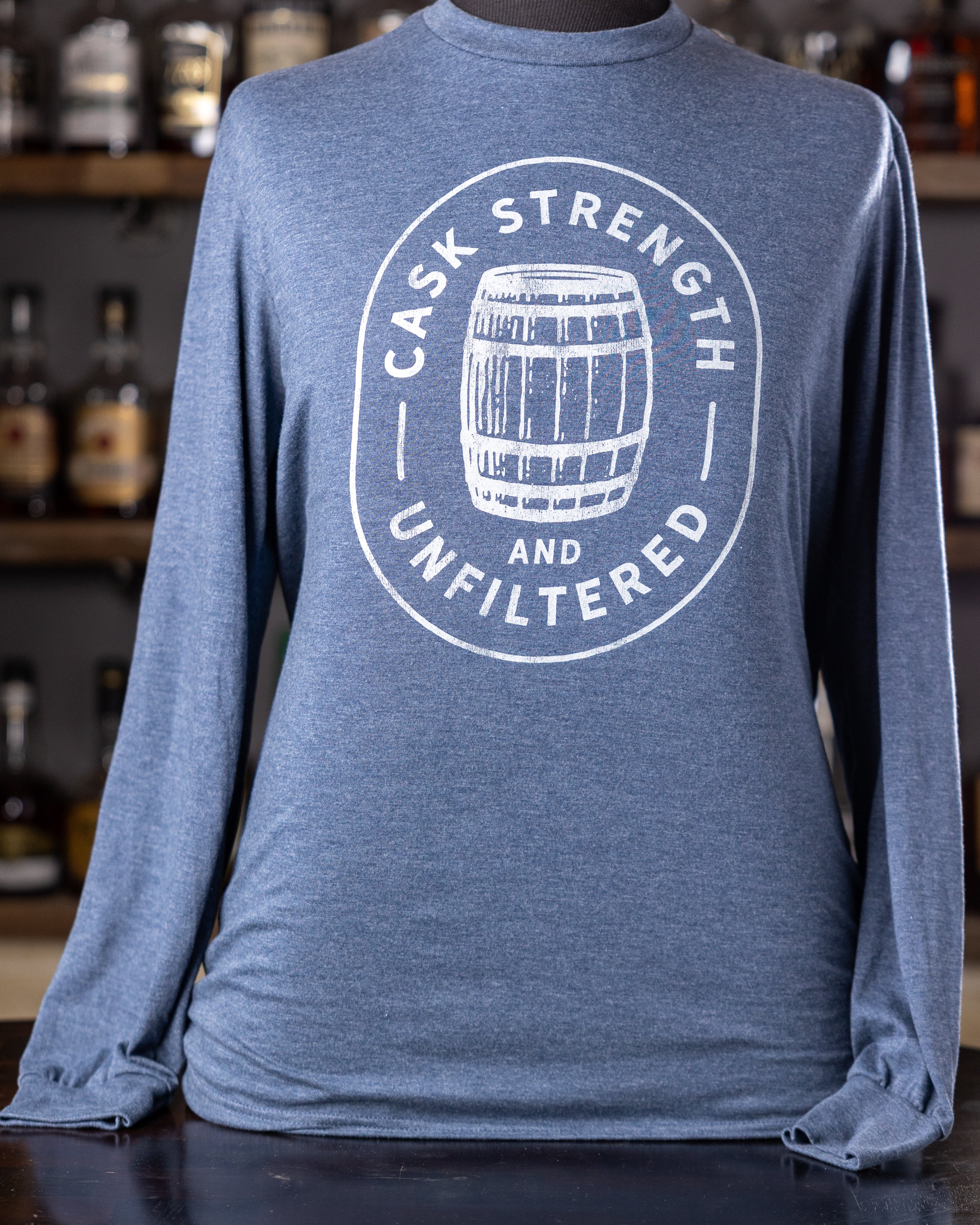 Cask Strength and Unfiltered Long Sleeve T-shirt