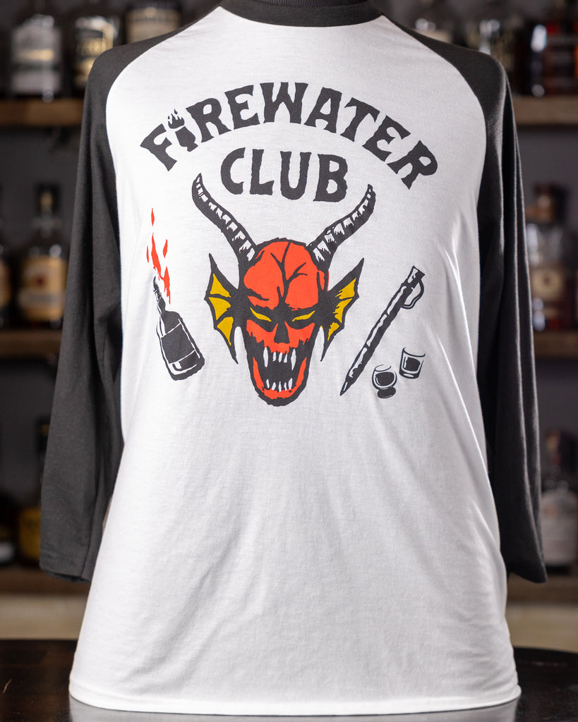 Firewater Club Baseball Tee