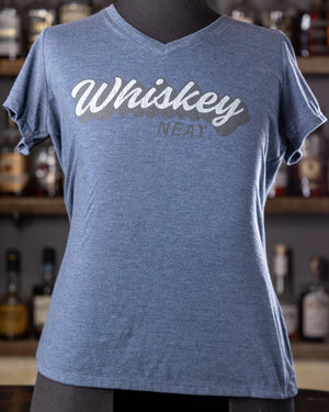 Whiskey Neat Women's V-Neck Tee