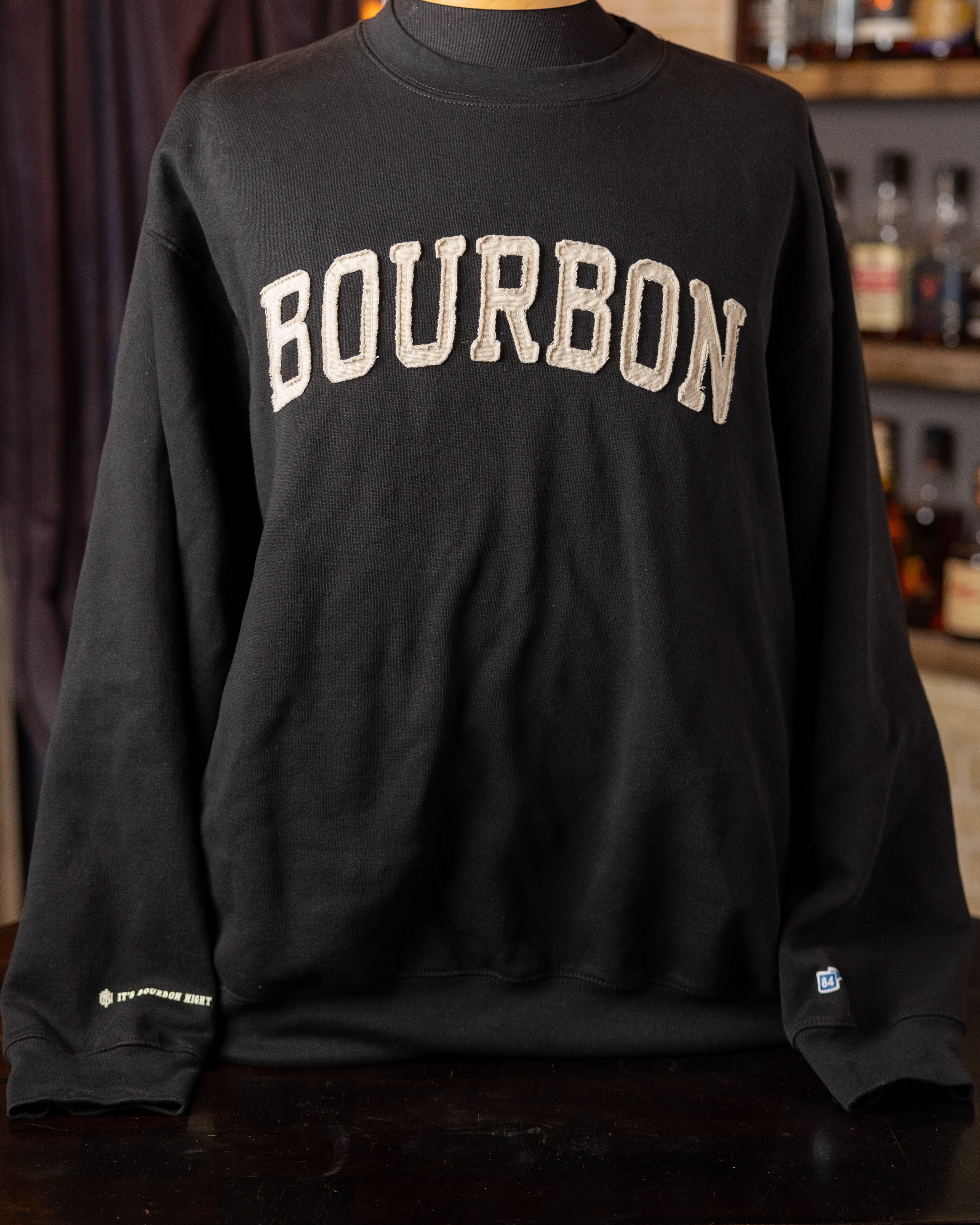 Bourbon Collegiate-Style Sweatshirt