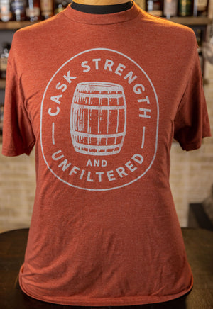 Cask Strength and Unfiltered Short Sleeve T-Shirt