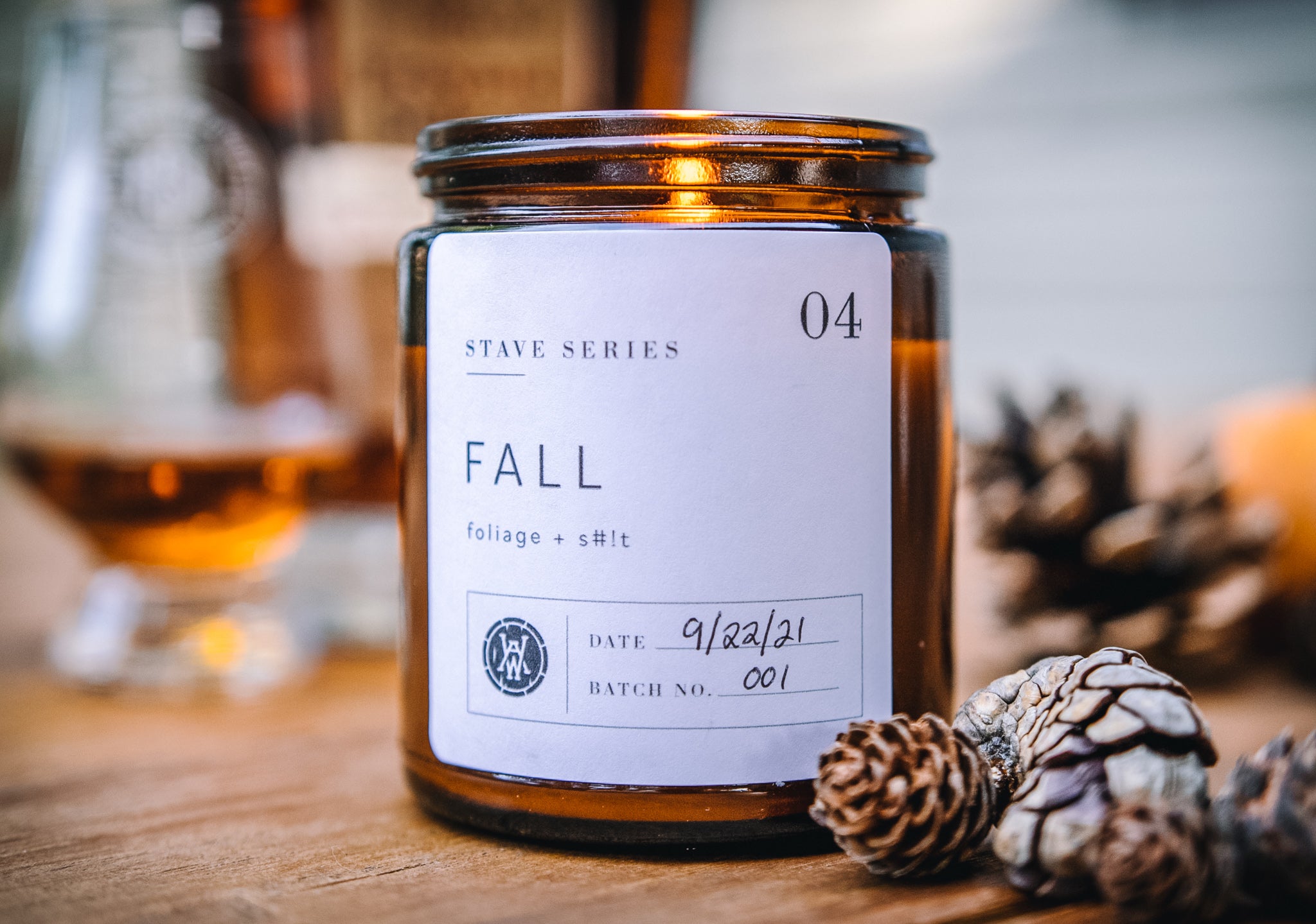 Stave Series Seasonal Scented Candle - Fall
