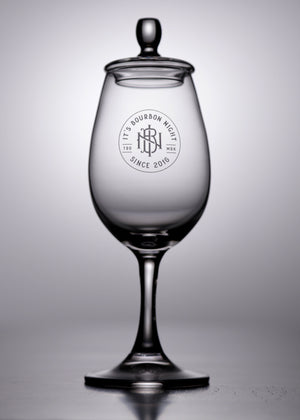 It's Bourbon Night Monogram Logo Copita