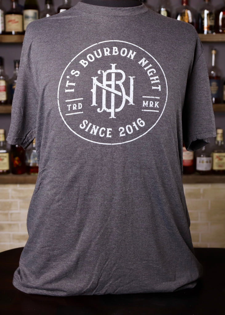 It's Bourbon Night Monogram Logo T-Shirt