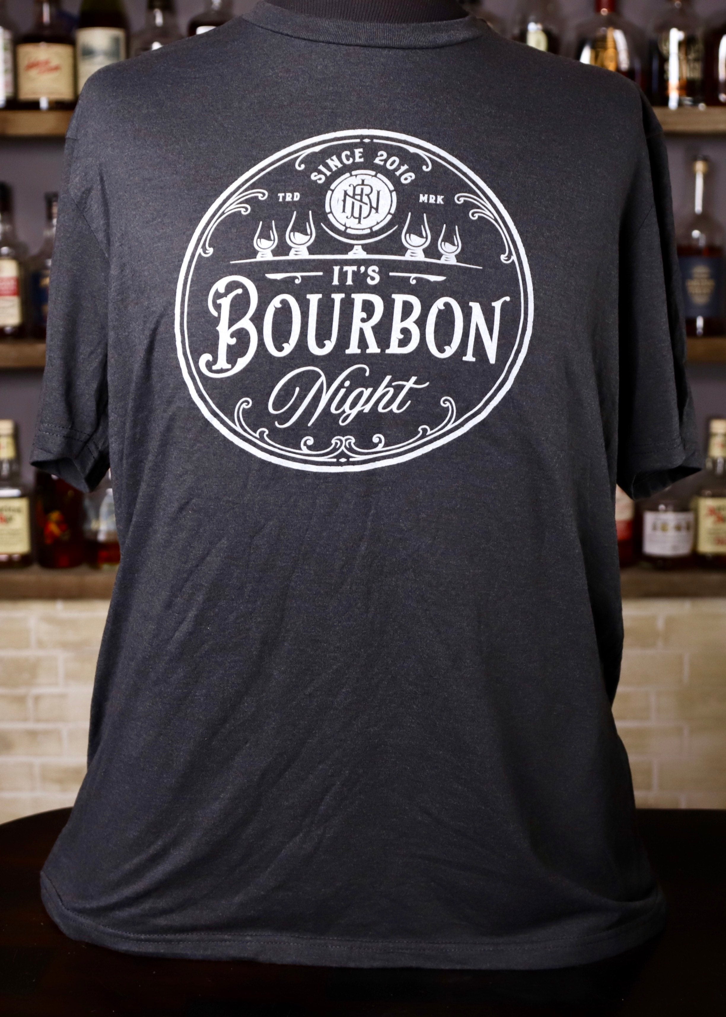 It's Bourbon Night Full Logo T-Shirt