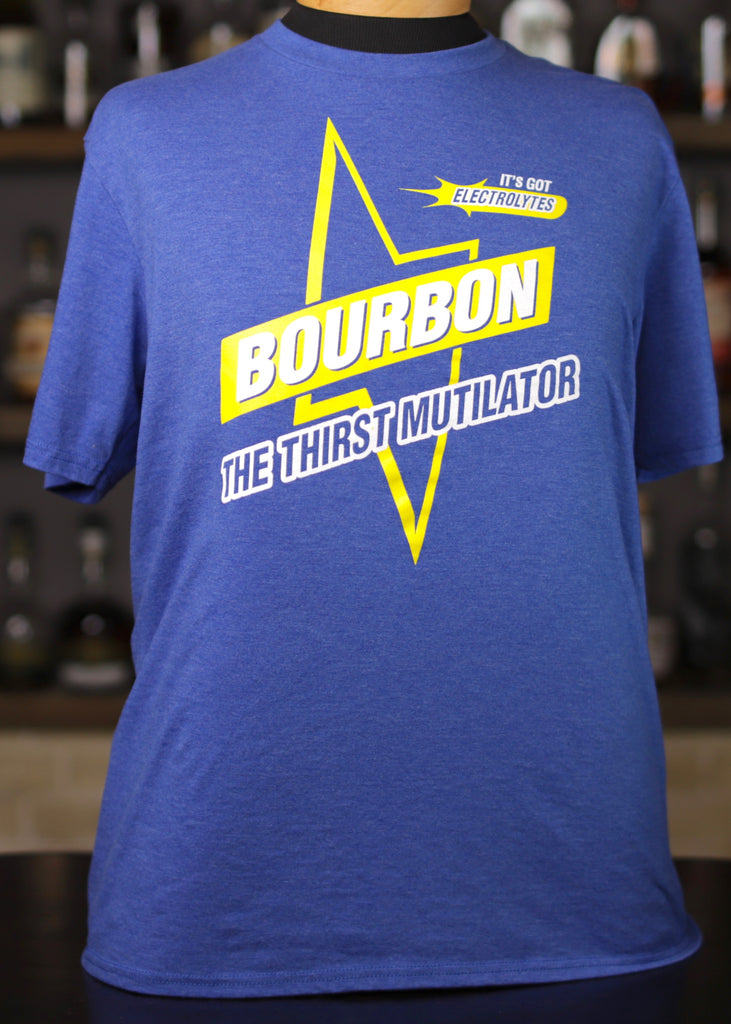 Bourbon: The Thirst Mutilator Bolt T-shirt