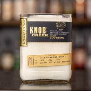 Knob Creek Single Barrel Bottle Candle (Various Barrel Picks)