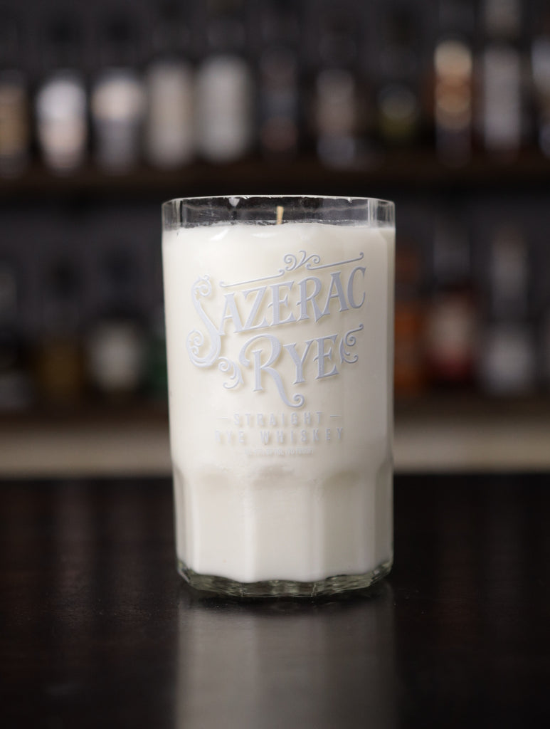 Sazerac Rye Bottle Candle