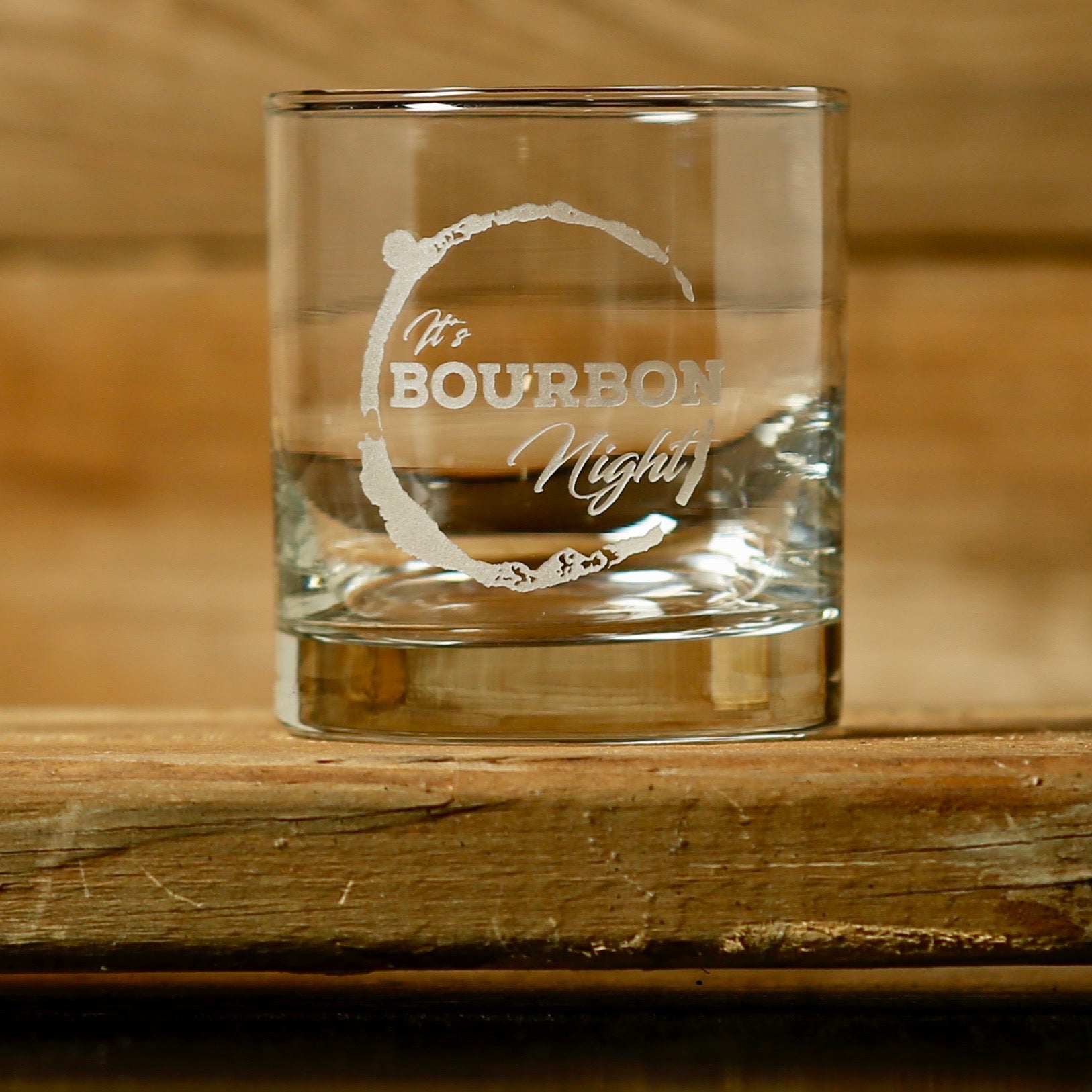 Engraved HighBall Whiskey Glassware